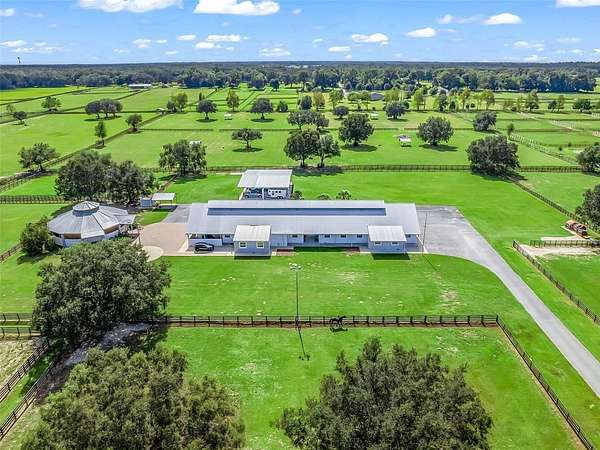 20.9 Acres of Agricultural Land with Home for Sale in Anthony, Florida