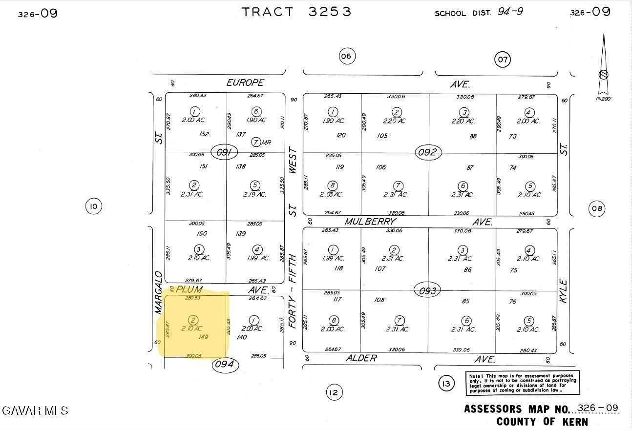 Residential Land for Sale in Mojave, California