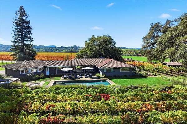 3 Acres of Residential Land with Home for Sale in Healdsburg, California