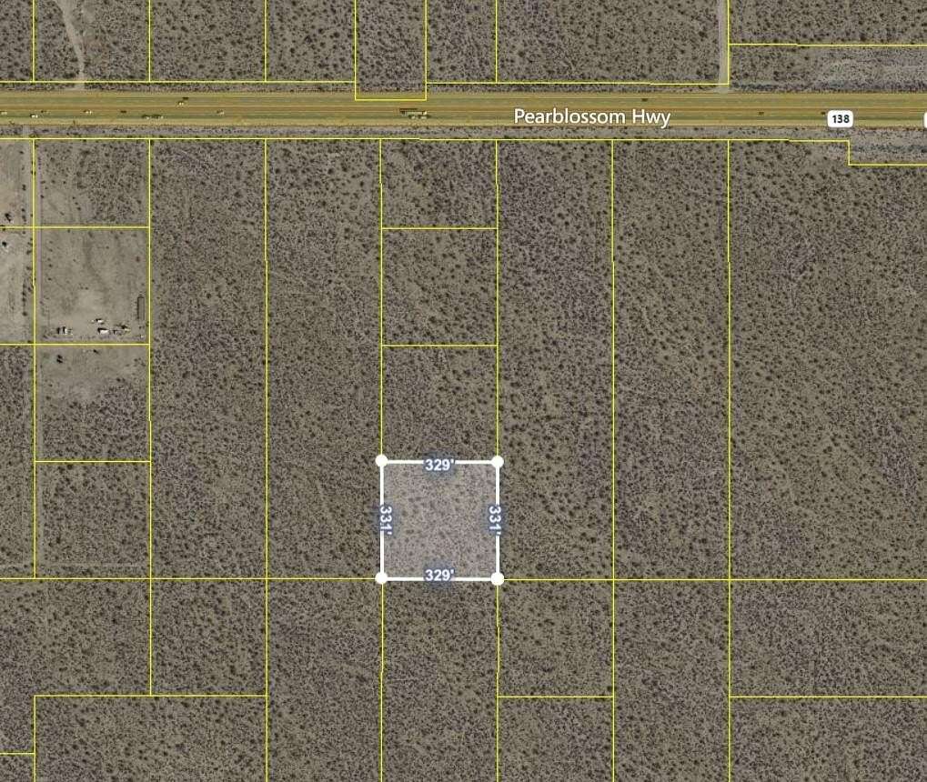 Residential Land for Sale in Pearblossom, California