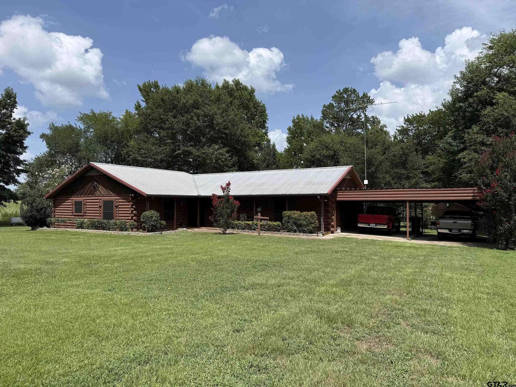 2 Acres of Land with Home for Sale in Scroggins, Texas