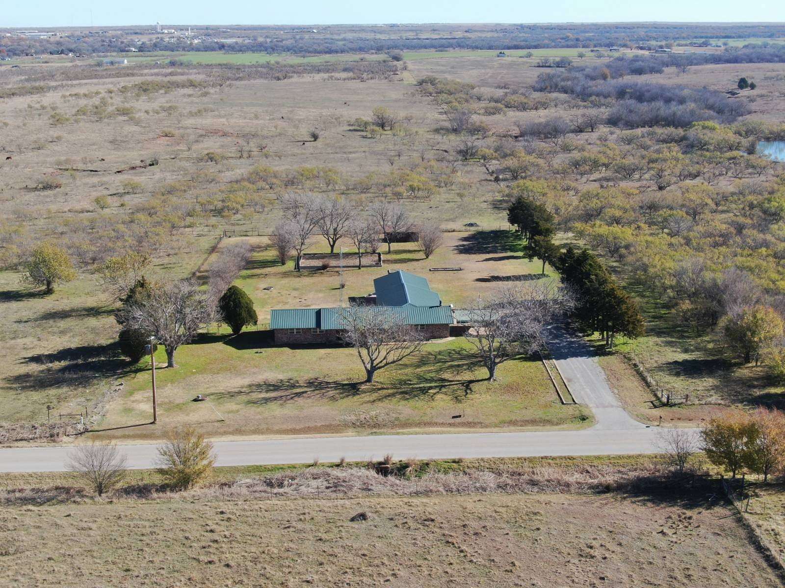 2.2 Acres of Residential Land with Home for Sale in Waurika, Oklahoma