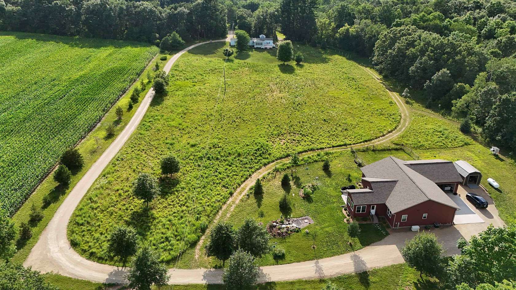 51 Acres of Land with Home for Sale in Montello, Wisconsin