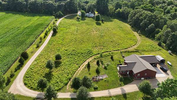 51 Acres of Land with Home for Sale in Montello, Wisconsin
