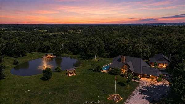 30 Acres of Recreational Land with Home for Sale in Somerville, Texas