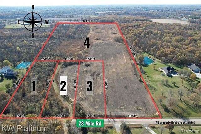 2 Acres of Residential Land for Sale in Ray Township, Michigan