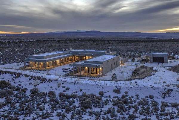 10 Acres of Land with Home for Sale in Arroyo Seco, New Mexico