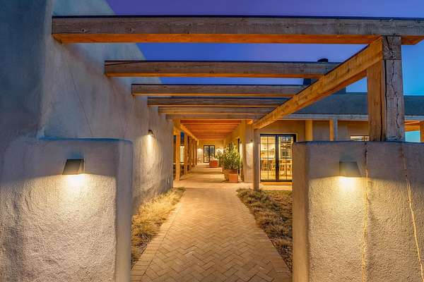 10 Acres of Land with Home for Sale in Arroyo Seco, New Mexico