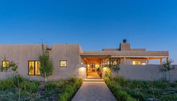 10 Acres of Land with Home for Sale in Arroyo Seco, New Mexico