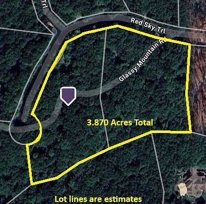 3.87 Acres of Residential Land for Sale in Landrum, South Carolina