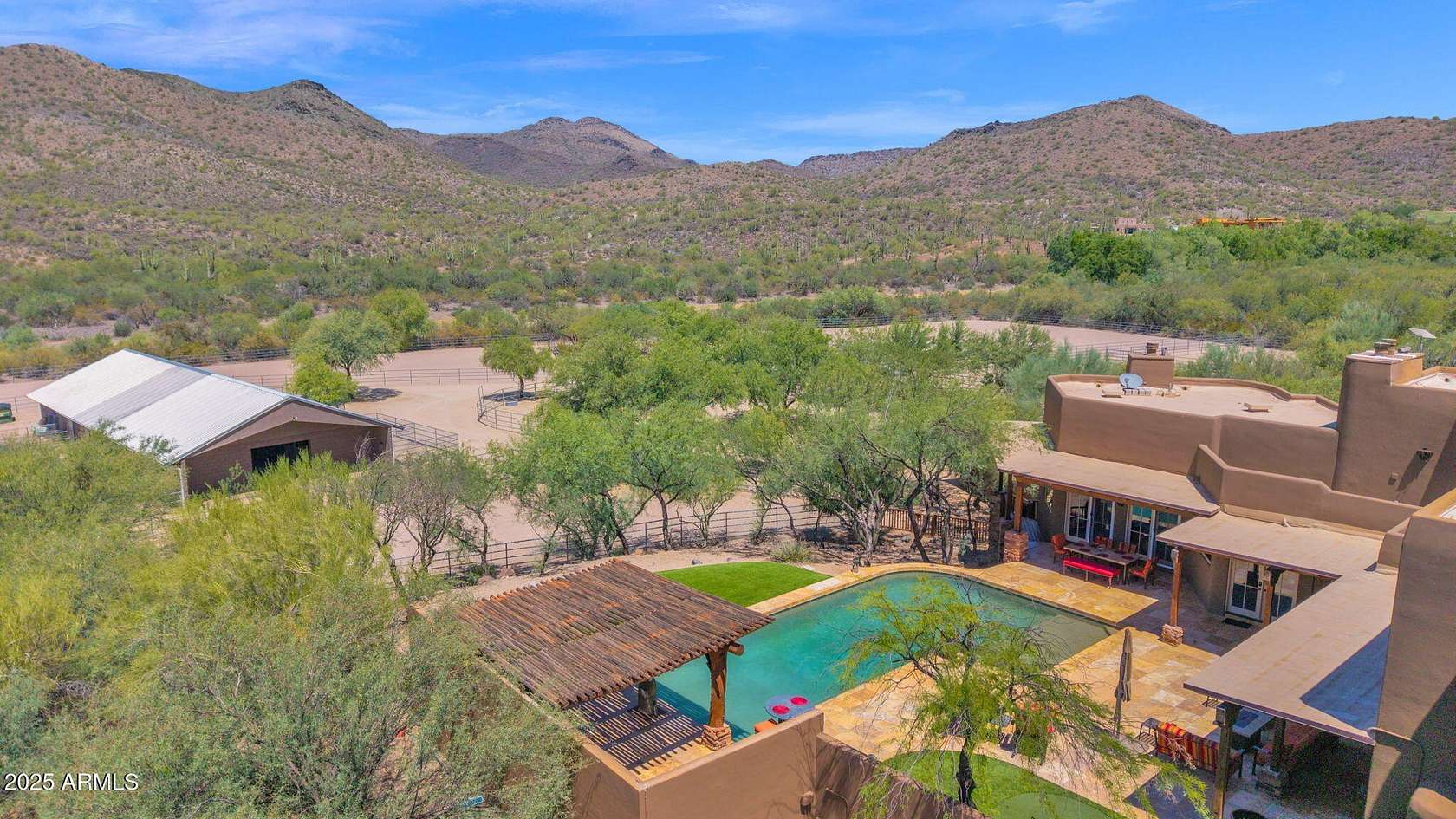 9.68 Acres of Land with Home for Sale in Cave Creek, Arizona