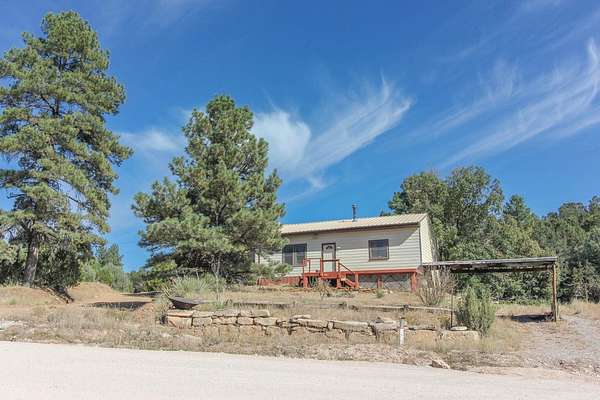 4 Acres of Residential Land with Home for Sale in Edgewood, New Mexico