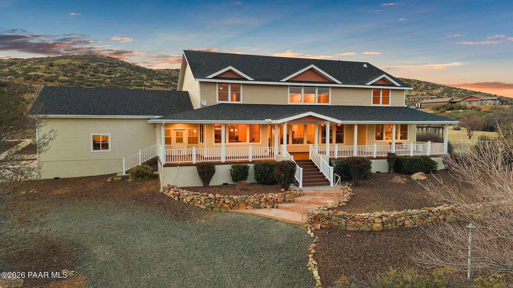 6 Acres of Land with Home for Sale in Prescott Valley, Arizona