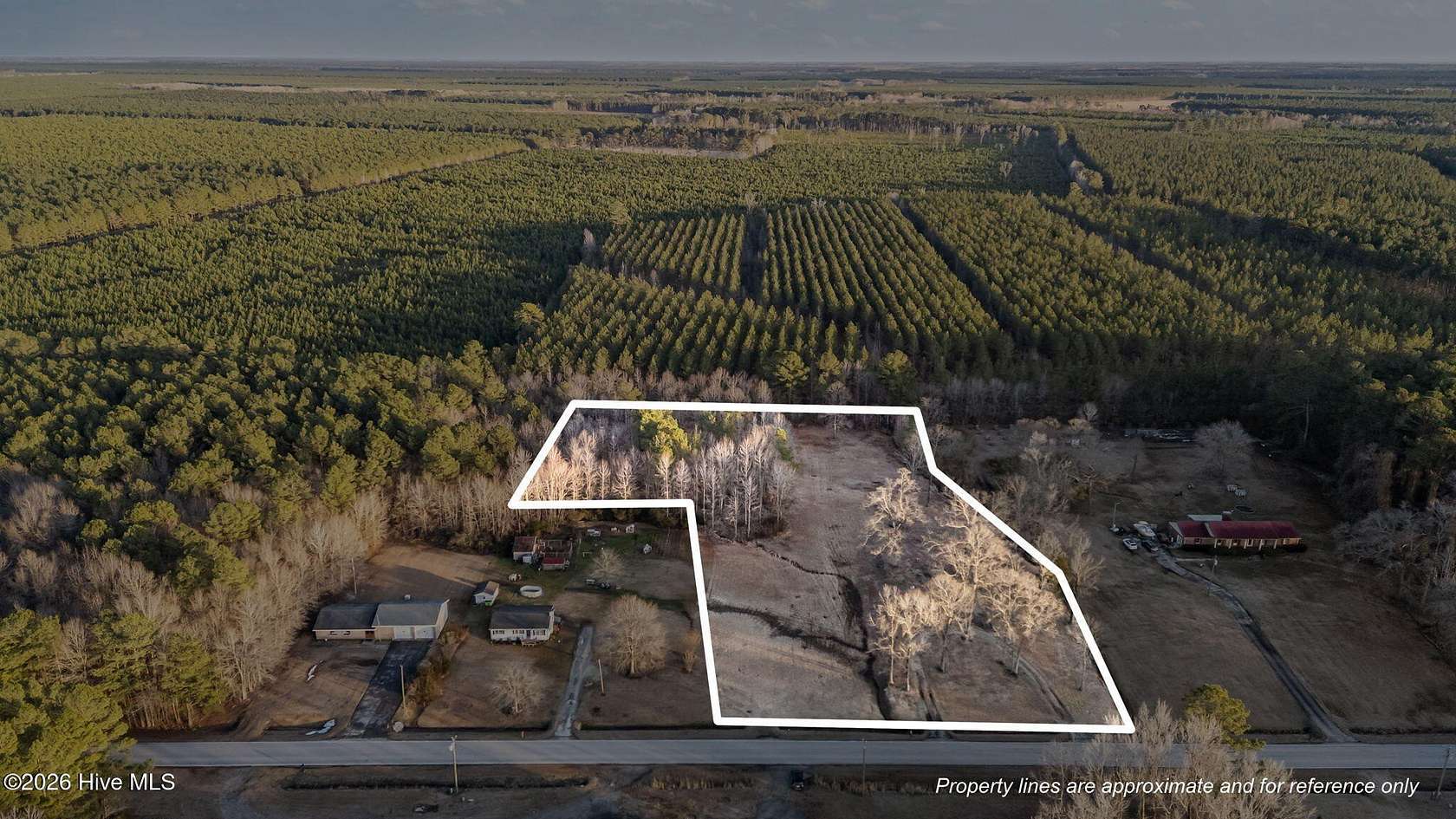 3.8 Acres of Residential Land for Sale in Ernul, North Carolina