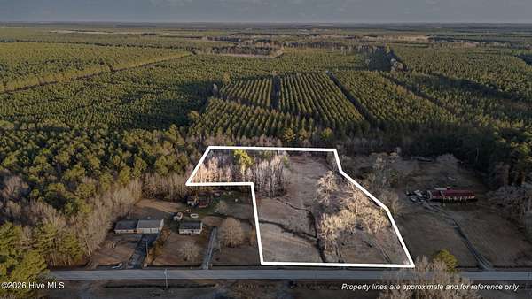 3.8 Acres of Residential Land for Sale in Ernul, North Carolina