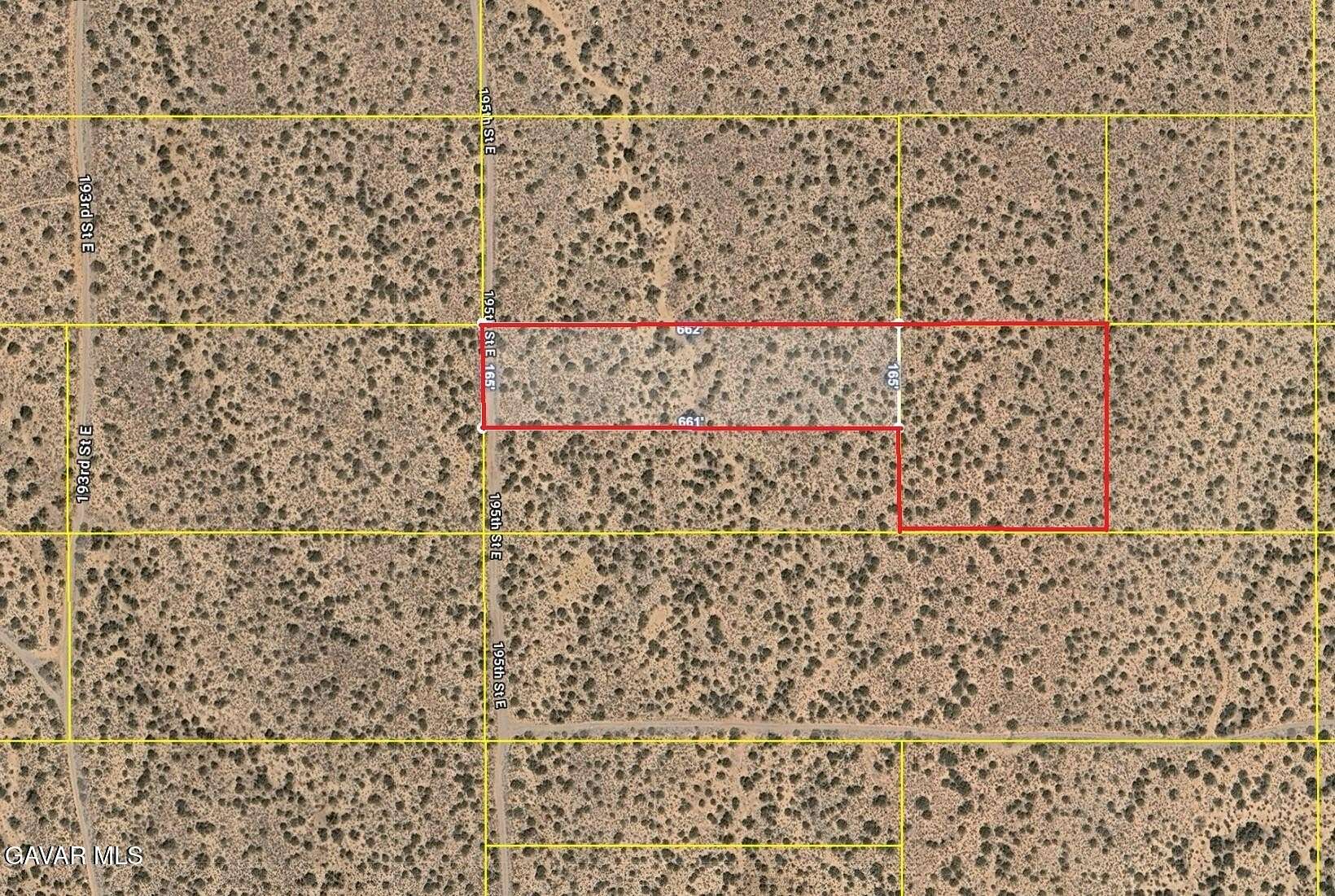 5 Acres of Land for Sale in Llano, California