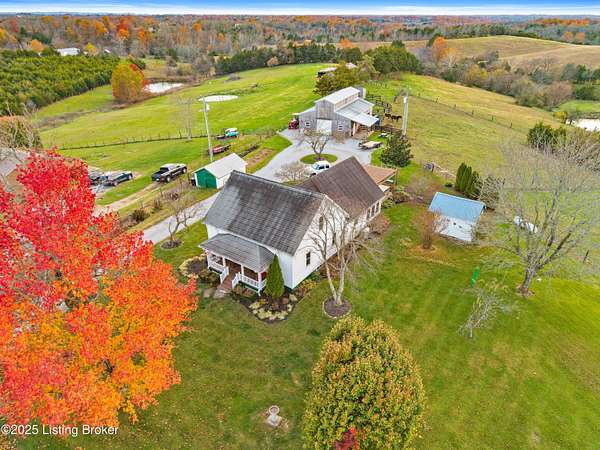 10.8 Acres of Land with Home for Sale in Harrodsburg, Kentucky