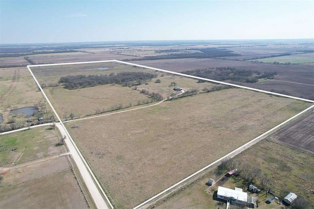 101 Acres of Agricultural Land with Home for Sale in Riesel, Texas