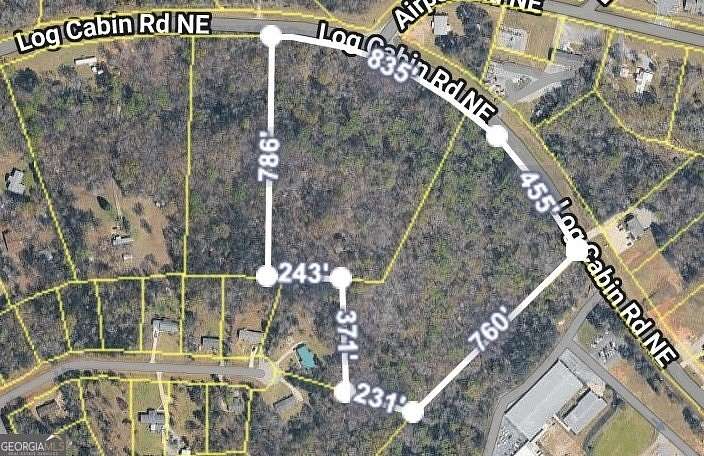 18.9 Acres of Land for Sale in Milledgeville, Georgia