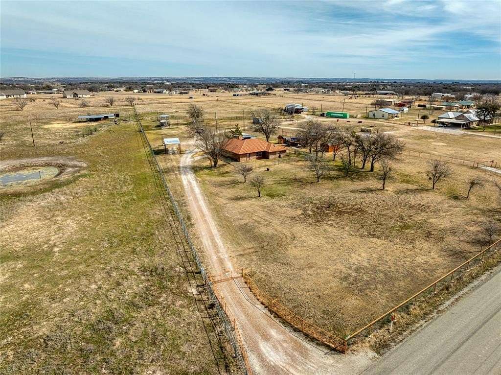 10 Acres of Land with Home for Sale in Weatherford, Texas