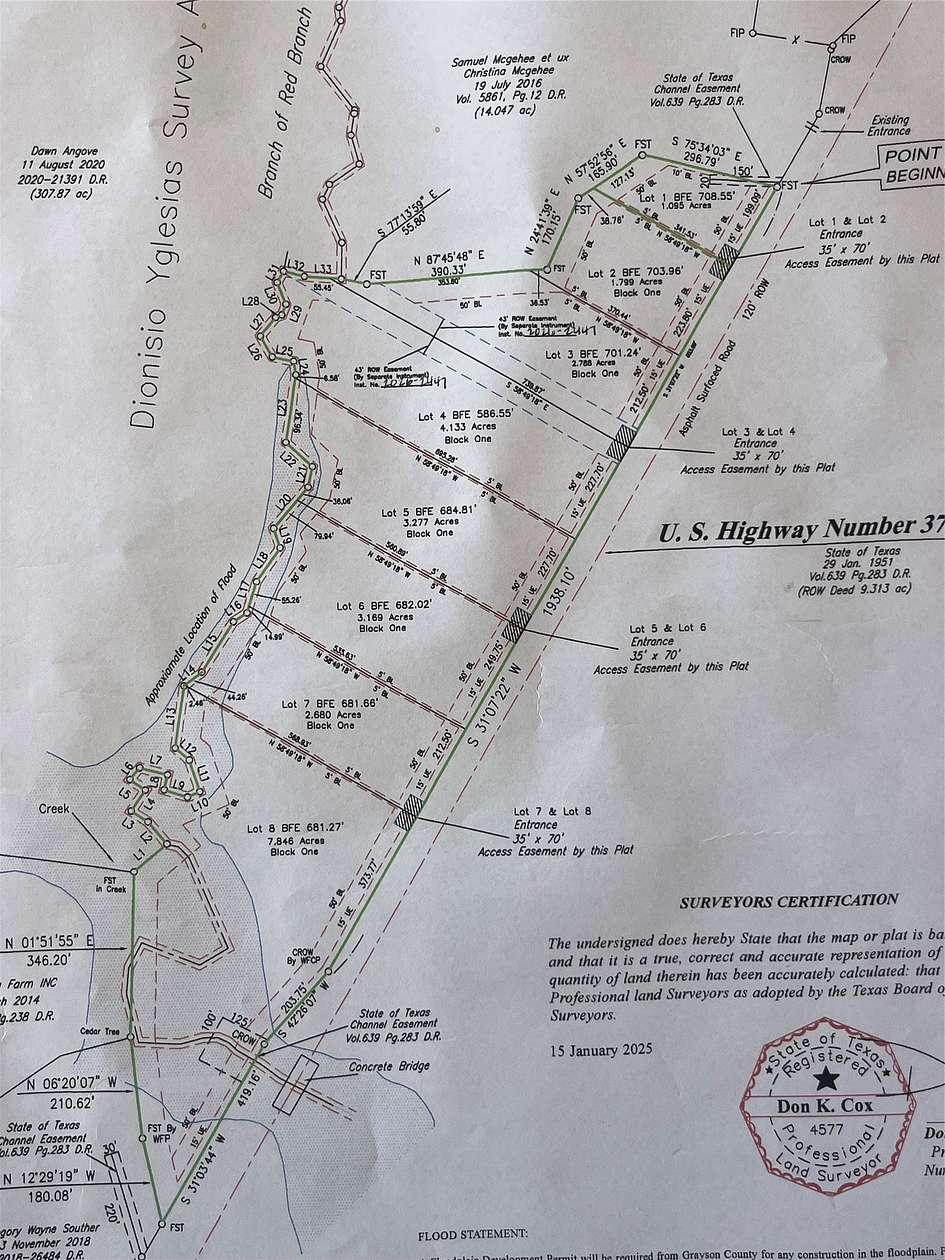 1 Acre of Commercial Land for Sale in Whitesboro, Texas
