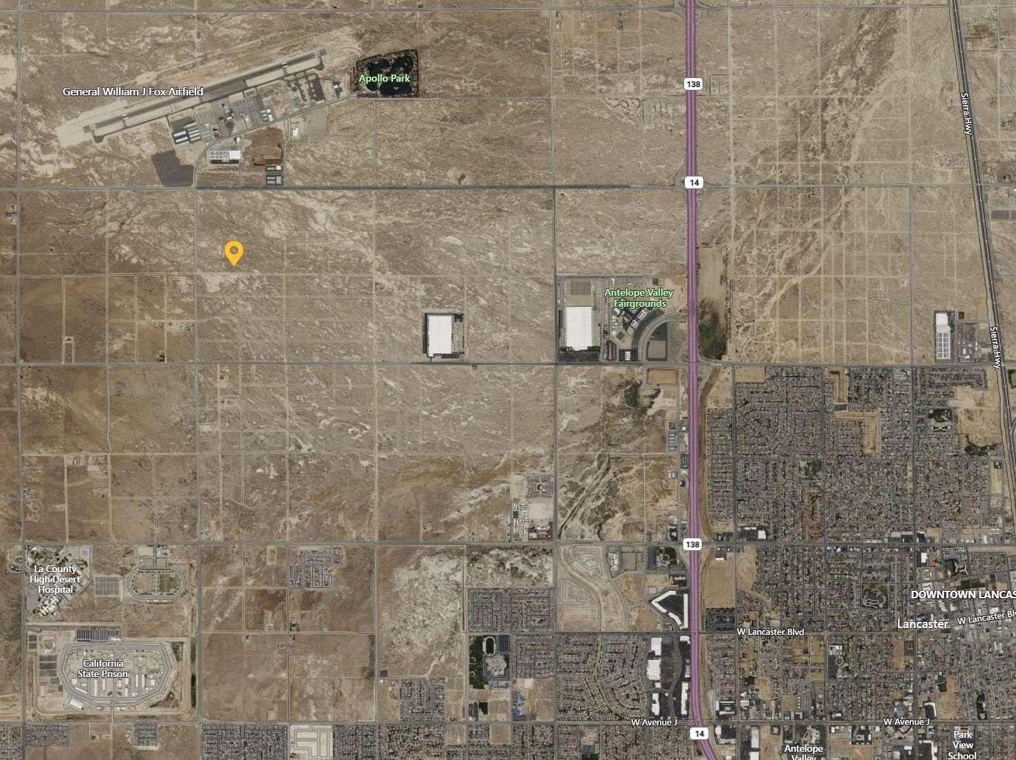 1.23 Acres of Commercial Land for Sale in Lancaster, California