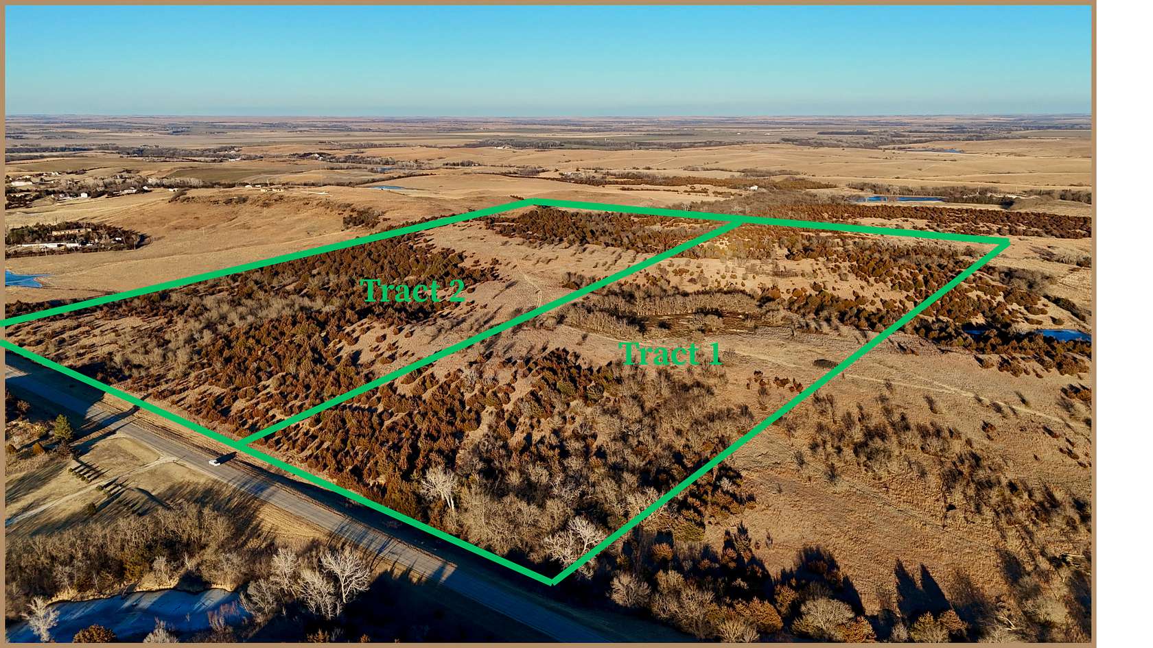 80 Acres of Recreational Land for Auction in Bennington, Kansas