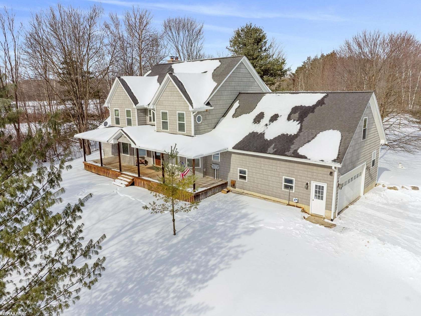 16.3 Acres of Recreational Land with Home for Sale in Smiths Creek, Michigan