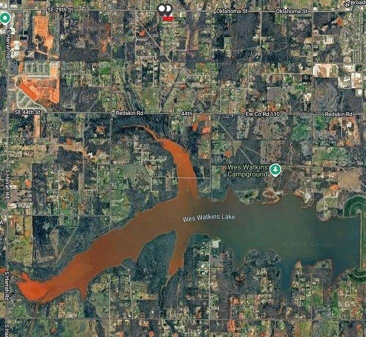 2.4 Acres of Residential Land with Home for Sale in Harrah, Oklahoma