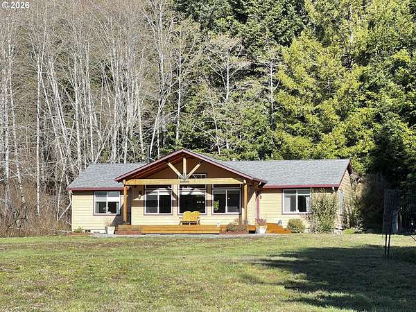 12.1 Acres of Land with Home for Sale in Brookings, Oregon