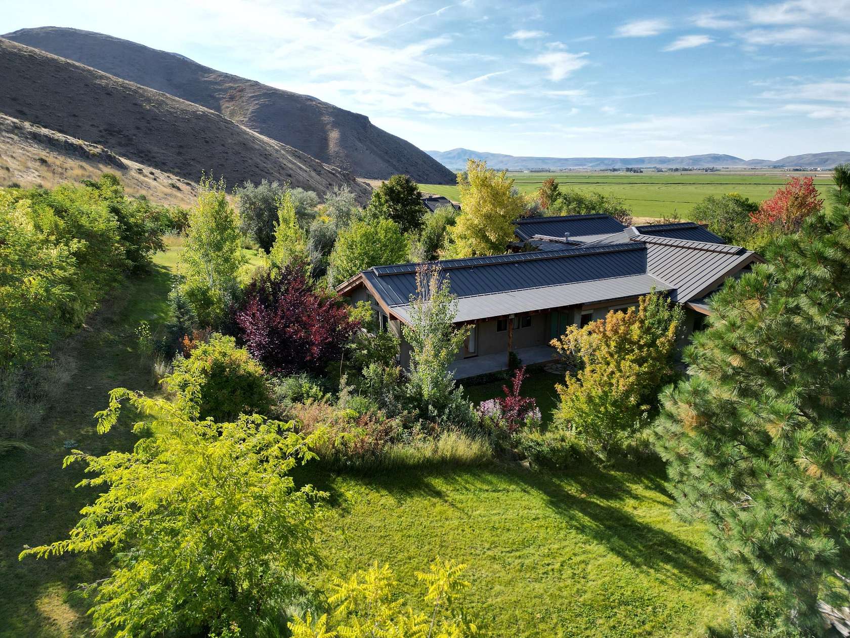 7.7 Acres of Land with Home for Sale in Bellevue, Idaho