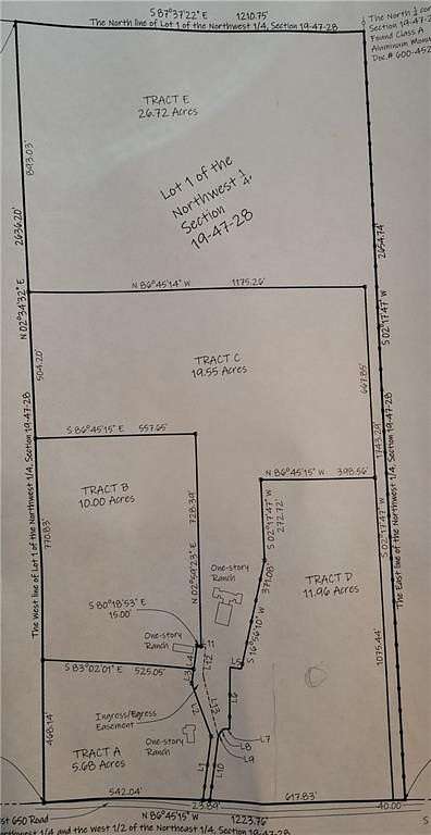 26.7 Acres of Land for Sale in Kingsville, Missouri