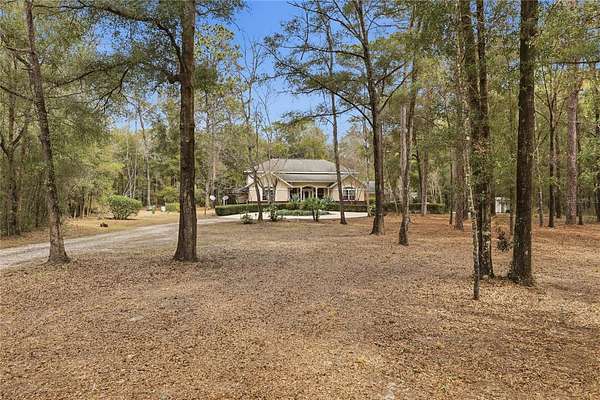 10 Acres of Residential Land with Home for Sale in Gainesville, Florida