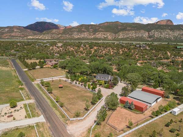 5 Acres of Land with Home for Sale in New Harmony, Utah
