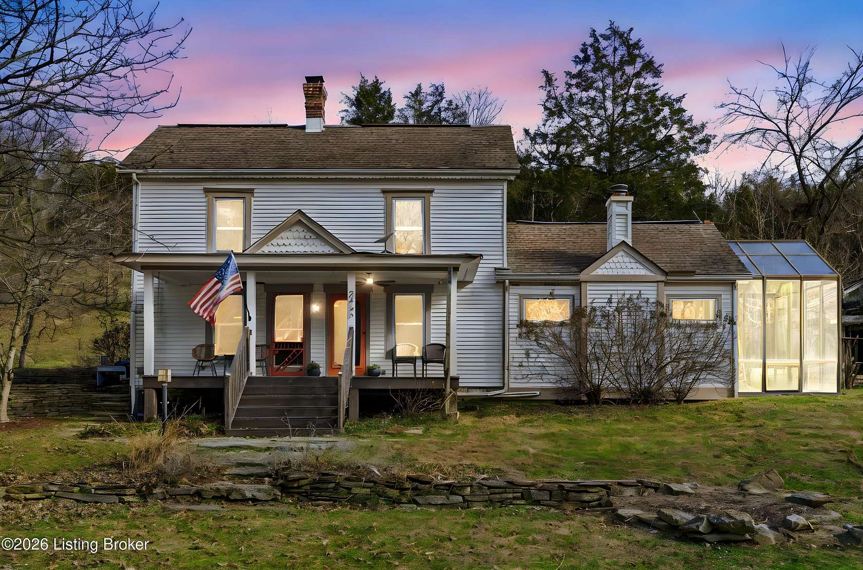 86.4 Acres of Land with Home for Sale in Waddy, Kentucky