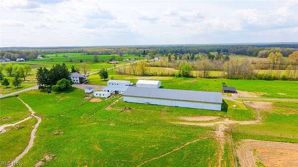 24.2 Acres of Land with Home for Sale in Southington, Ohio