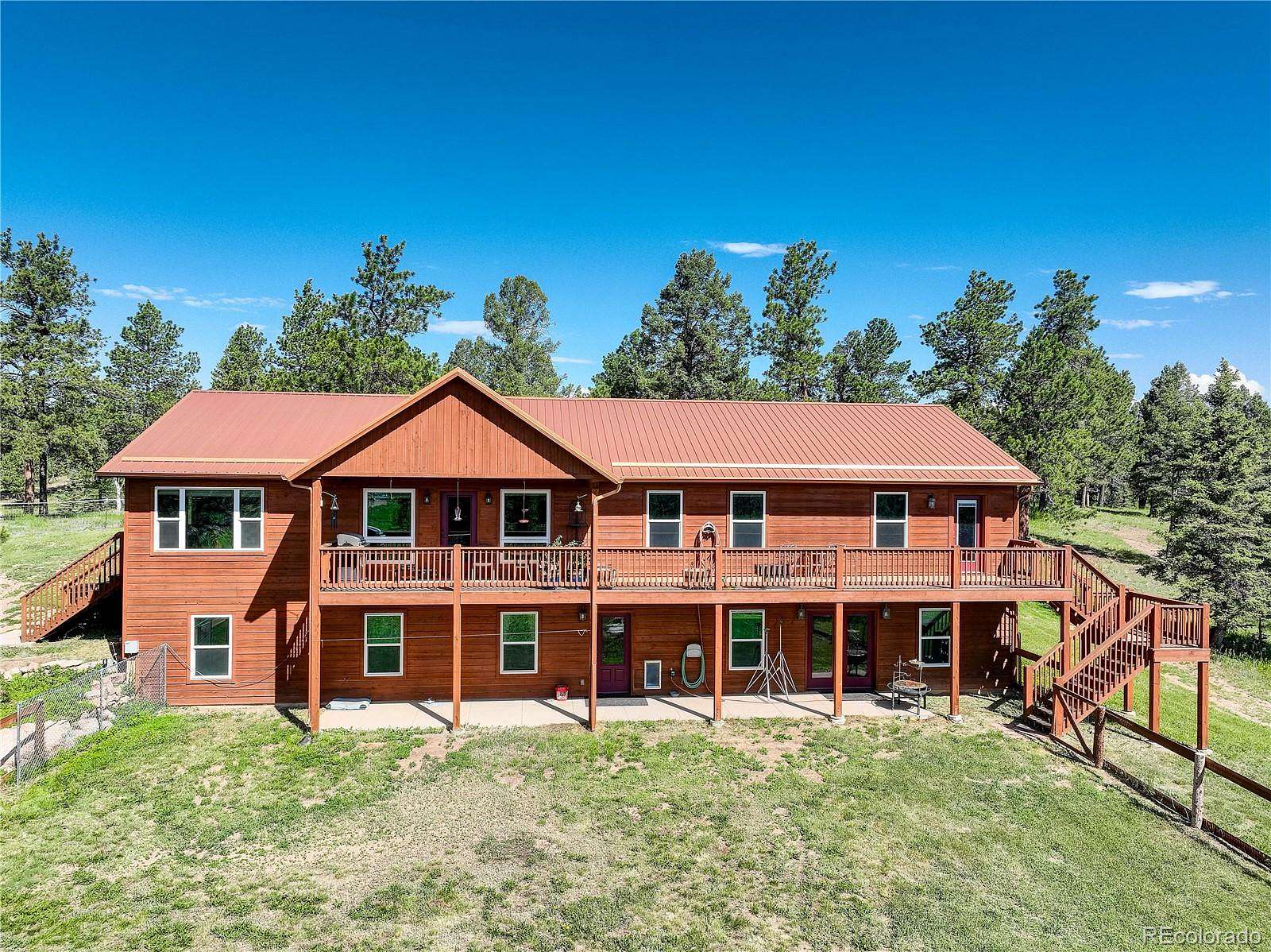 38.7 Acres of Recreational Land with Home for Sale in Divide, Colorado