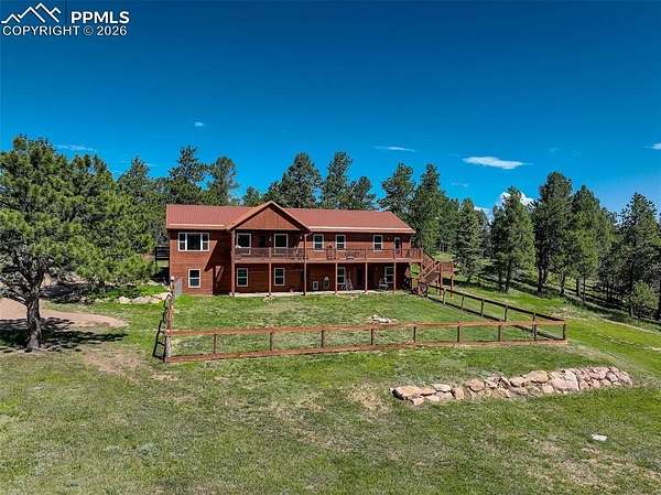 38.7 Acres of Land with Home for Sale in Divide, Colorado