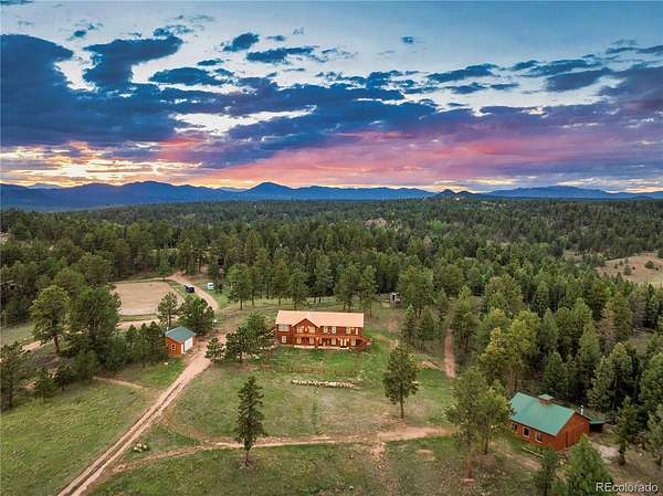 38.7 Acres of Recreational Land with Home for Sale in Divide, Colorado