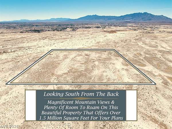 36.5 Acres of Land for Sale in Pahrump, Nevada