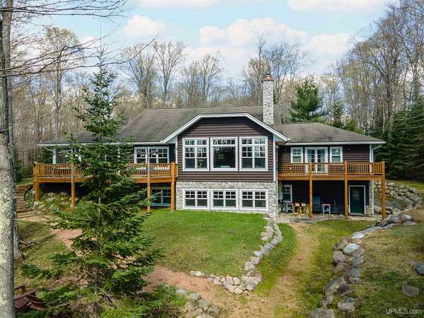 5.43 Acres of Land with Home for Sale in Iron River, Michigan