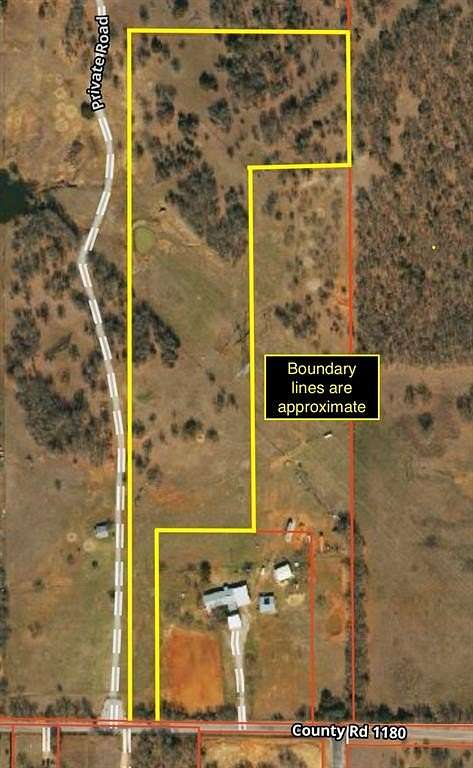 10.6 Acres of Land with Home for Sale in Decatur, Texas