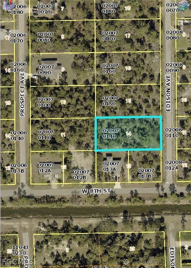 0.5 Acres of Residential Land for Sale in Lehigh Acres, Florida
