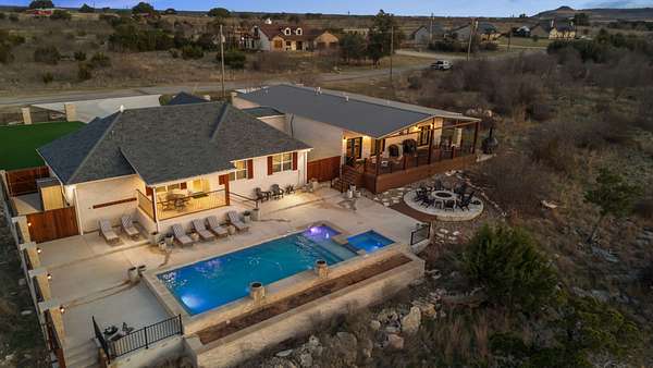 1.6 Acres of Land with Home for Sale in Strawn, Texas