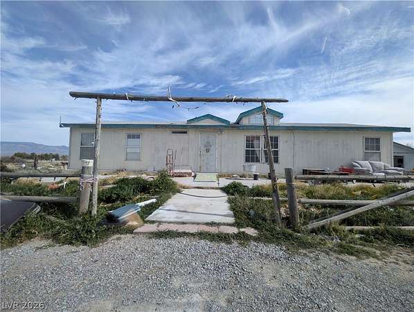 4.86 Acres of Residential Land with Home for Sale in Pahrump, Nevada