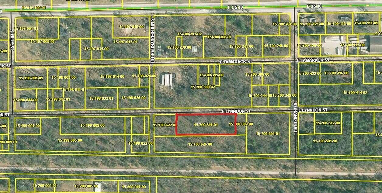 0.64 Acres of Residential Land for Sale in Idlewild, Michigan