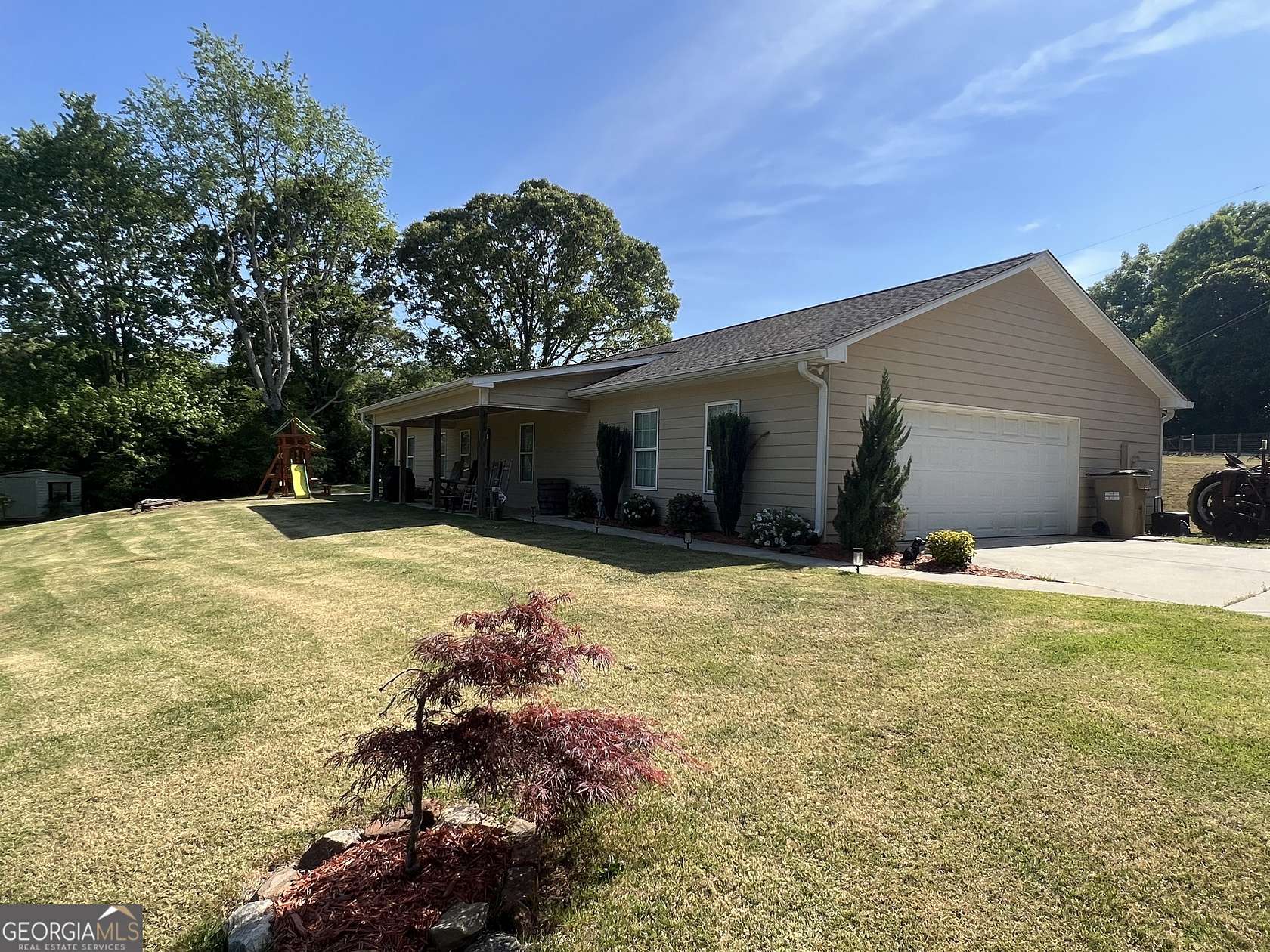2.73 Acres of Land with Home for Sale in Maysville, Georgia
