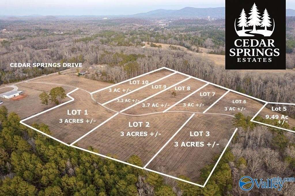 3 Acres of Land for Sale in Jacksonville, Alabama