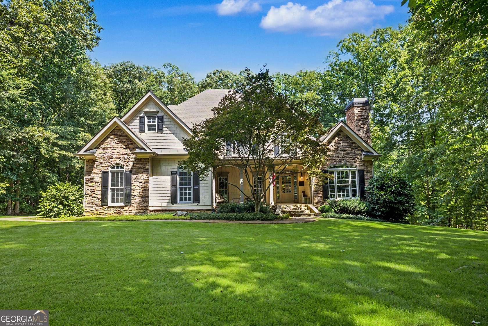 4.63 Acres of Land with Home for Sale in Fayetteville, Georgia