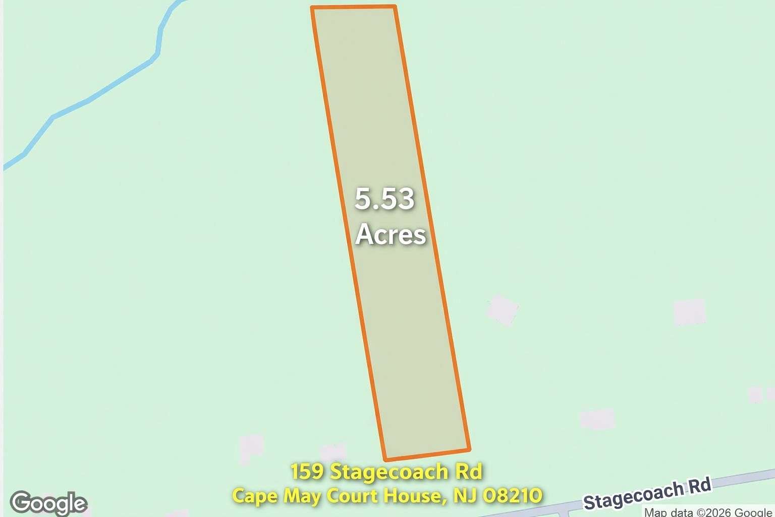 5.53 Acres of Residential Land for Sale in Cape May Court House, New Jersey